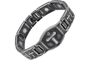 iHeartDogs Hero Company Titanium Magnetic Bracelet for Men and Women