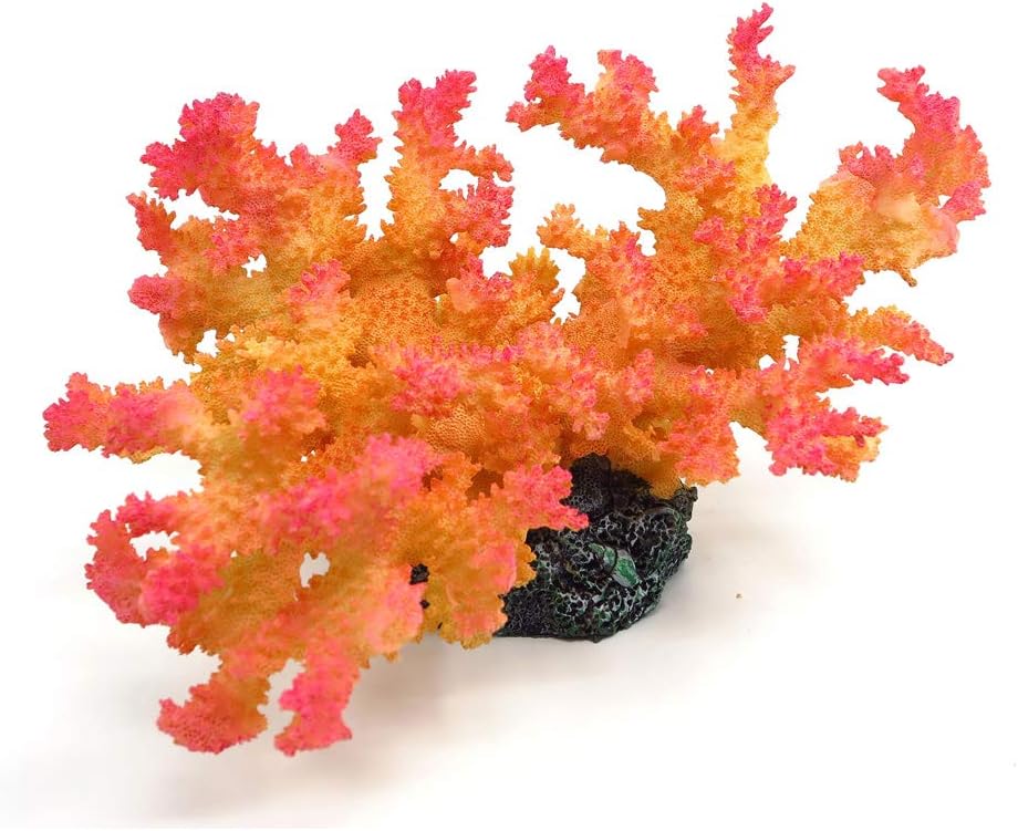 Danmu 1Pc of Polyresin Coral Ornaments, Aquarium Coral