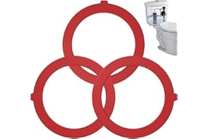 ULLNOSOO Flush Valve Seal for Kohler, 3 Pack Upgraded Silicone Material Canister Flush Valve Toilet Gasket Replacement Parts for K-GP1059291, Easy to Install and Uninstall