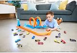 Hot Wheels Track Creator Triple Loop Pack and 1:64 Scale Car view 7