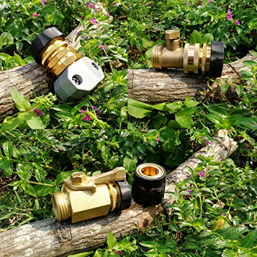 PLG 3/4 Push-Lock Garden Hose Fittings,Quick Release,Male & Female - Thumbnail 3
