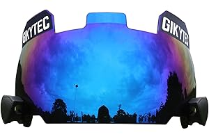 GIKYTEC Football Helmet Visor, Scratch Resistant, for Helmet Fits Youth and Adult Football Helmets