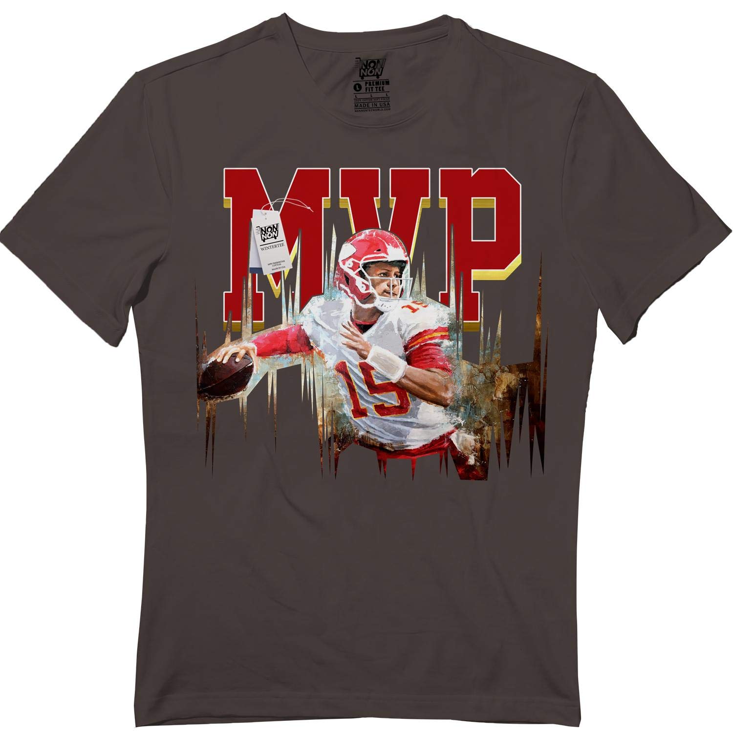 Mahomes Kansas City Kc Football Qb 15 Mvp T Shirt Jznovelty
