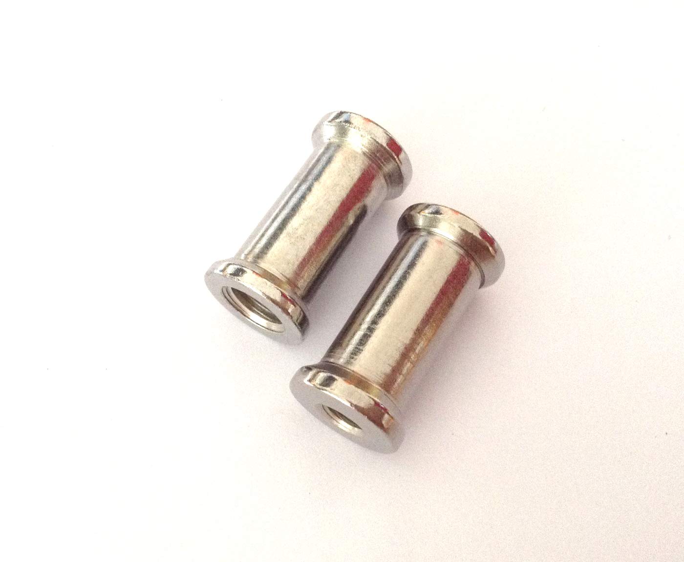 2x Metal 3cm Length Connector Camera Platform Tripod 1/4 To 3/8 Hole Connecting Screw Connect Adapter Flash Light Lamp Holder Hot Shoe Quick Mounting Board Boots Photograph Film Parts Accessories