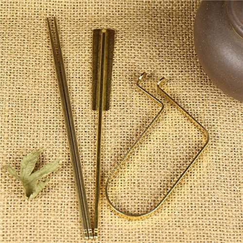 WellieSTR 7 Stlye Solid Brass Incense Tools Kit for Incense Burner Home Frangrance Accessory