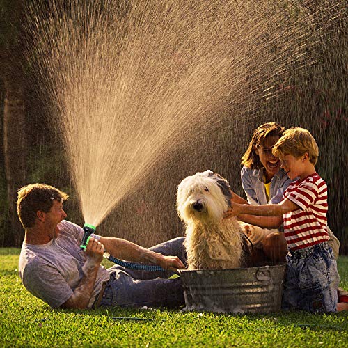 Kranich Garden Hose 100ft Expandable Garden Hose Kink-Free Flexible Water Hose with 10-Pattern Spray Nozzle - Thumbnail 5