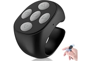 2026 Upgraded Scrolling Ring Free Your Hands - Fingertip Wireless Bluetooth Remote Control, Catch Every Viral Video for Phone