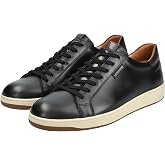 Mephisto Men's Hasko Low Top Sneakers | Soft-Air Insoles, Genuine Leather Lining, Standard G Width, Removable Footbed, Flat Heel, Shock-Absorbing Insert