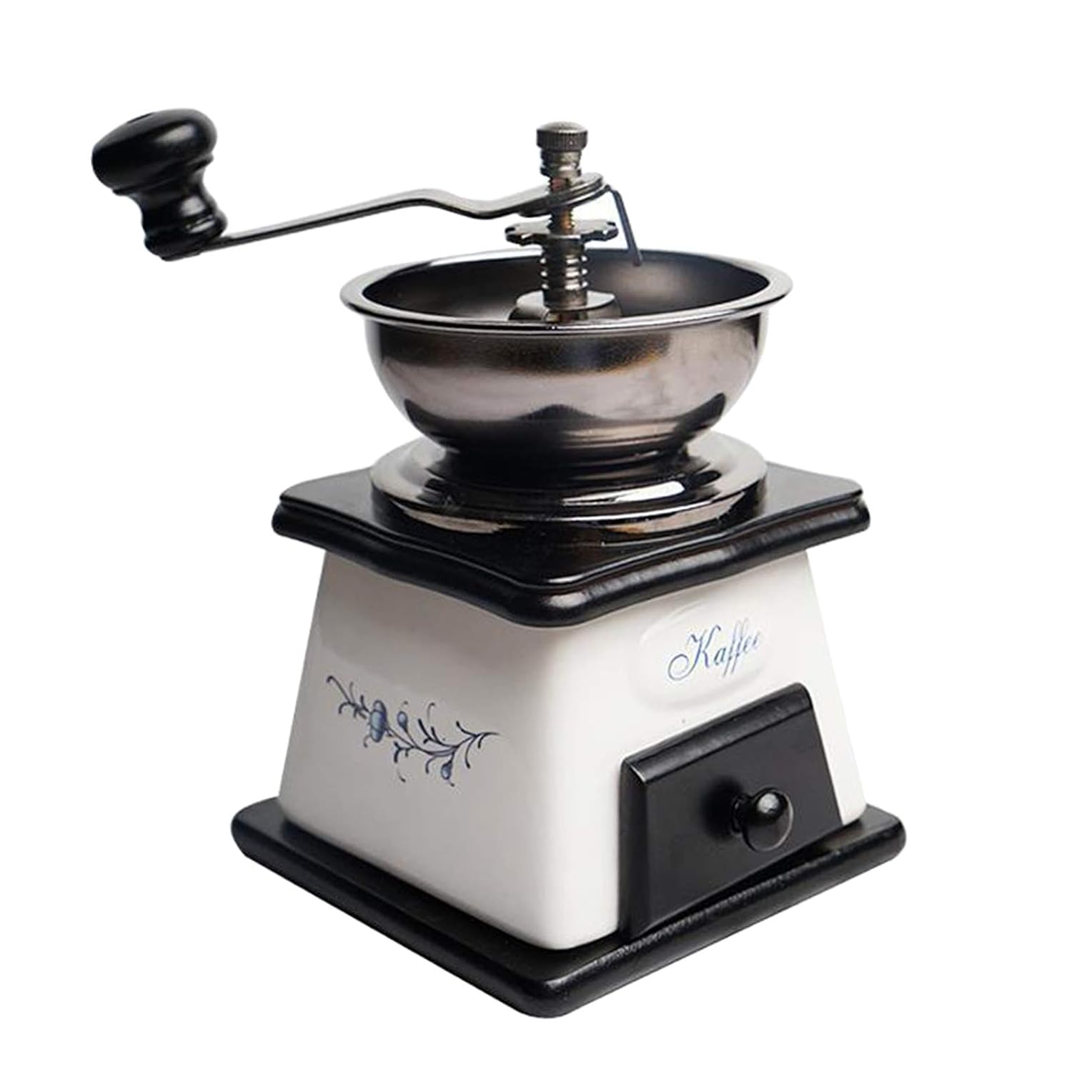 Street27® Hand Crank Manual Coffee Grinder Machine with Ceramic Burrs