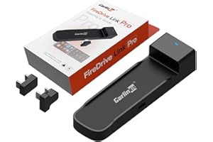 Carlinkit FireDrive Link Pro Car TV Mate, Convert Wired to Wireless Android Auto & CarPlay Adapter, Compatible with Wired Car