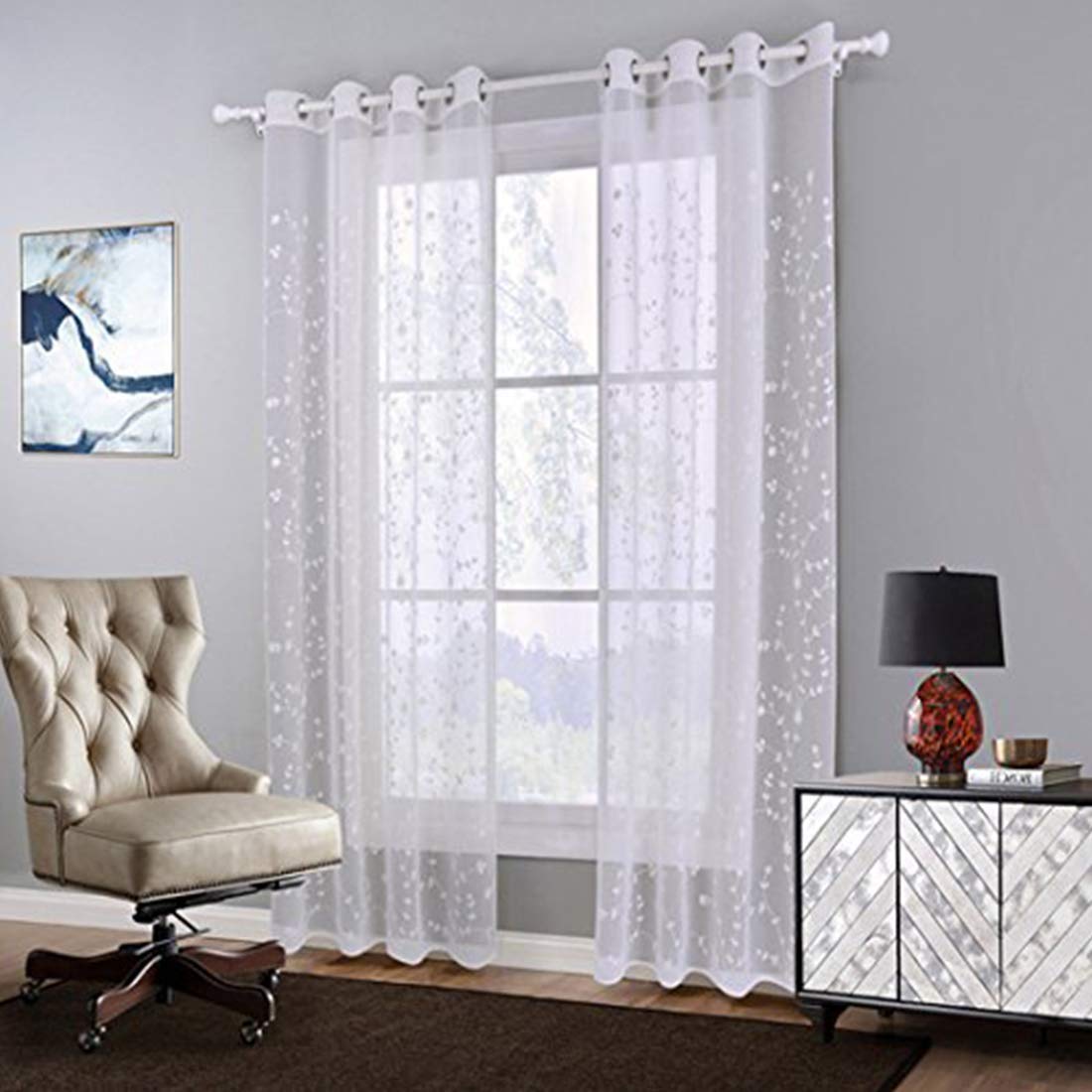 gwell weiss transparent gardinen osenschal vorhang mit osen dekoschal fur wohnzimmer schlafzimmer 1er pack muster a 220x140cm hxb mobel wohnaccessoires wohnaccessoires deko questpark com ua