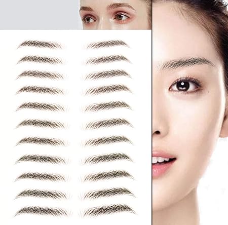 Amazon 眉毛ステッカー 偽眉毛ステンシル ヘアライク 素敵 眉毛パッチ かわいい ナチュラル アイブロウパッチ Diy簡単眉毛ステッカー 眉シール 男女兼 Htpo アイブロウ 通販