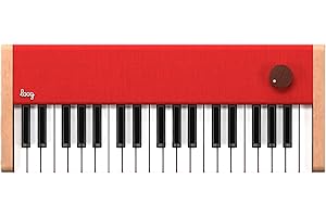 Loog digital piano - portable keyboard for beginners with musician grade sound, MIDI over USB-C rechargeable musical educational instrument