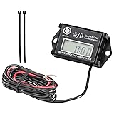 Digital Tiny Tachometer Tach Hour Meter Job Timer