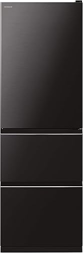 Amazon 日立 冷蔵庫 375l 3ドア 右開き 幅60cm まんなか野菜室 シンプルデザイン R V38kv K ブリリアントブラック 日立 Hitachi 大型家電 通販
