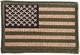 American Flag Patch by 2A Tactical Gear - US Flag Patch Comes w Velcro Backing & Multicam Colors - Stitching Lasts In the Toughest Environments & Velcro Allows You to Attach to Bags, Apparel, & More