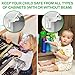 Cabinet Locks Child Safety - Cabinet Latches/Locks, Baby Proofing Cabinet System, Prevents Toddler Injuries and Provides a Slick Invisible Look !! (10 Pack – White)