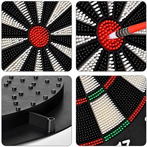Dartboard with darts and tips, priced at $25.88.