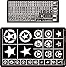 Alliance Model Works 1:35 Painting Stencil WWII US Vehicle Marking #LW35018
