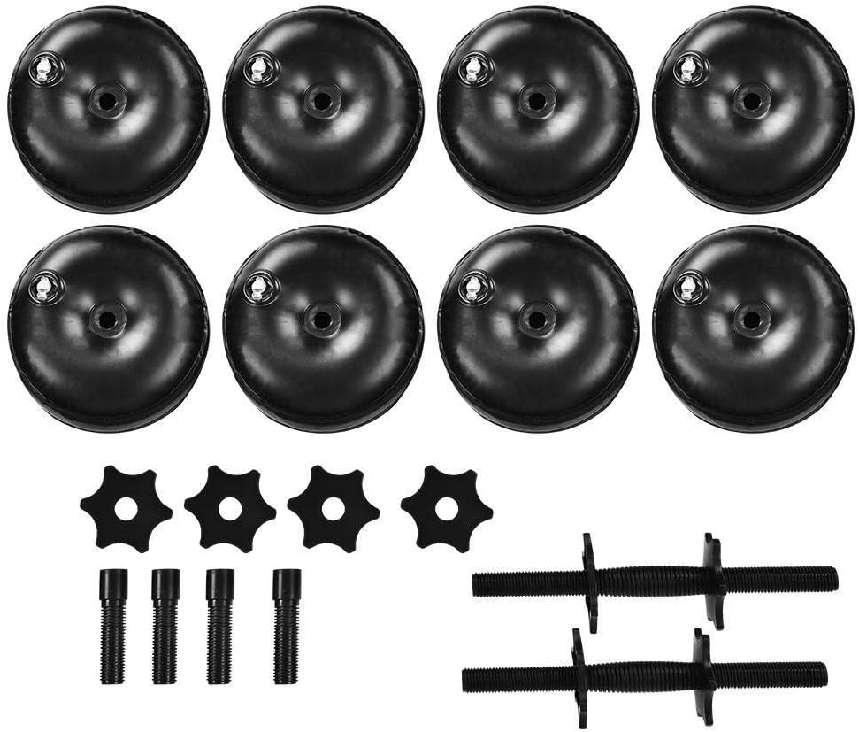 Broco Weight Adjustable Hand Weights Set Bodybuilding Exercise Equipment Water Dumbbells Kit