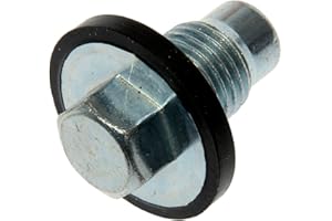 Dorman 090-172CD Oil Drain Plug Pilot Point Molded Gasket M14-1.50, Head Size 13mm for Select Models Ready To Paint If Needed
