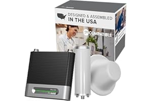 weBoost for Business Office 100 (50 Ohm) Cell Phone Signal Booster | 5G/4G LTE | All U.S Carriers - Verizon, AT&T, T-Mobile & More | Up to 8,000 sq ft | FCC Approved