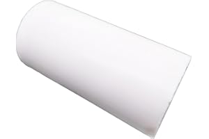 CGjiogujio Dia 2 inch (52mm) Length 4 inch (100mm) PTFE Round Rod Bar