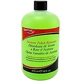 Super Nail Acetone Polish Remover, clear, 16 Fl Oz