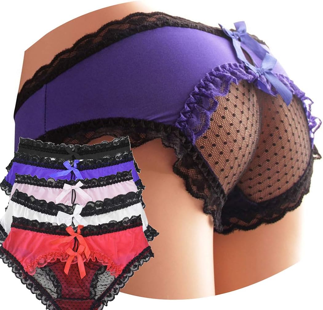 Women Sexy Lace Panties Briefs Underwear Midnight Lingerie Panties: Clothing