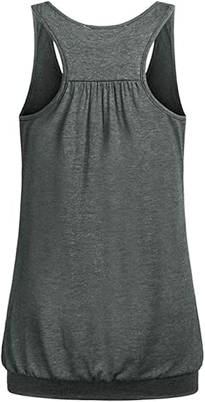Mujeres Camiseta Tirantes Deportiva, Blusa Tallas Grandes Camisa ...
