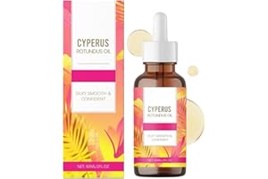 60ml Natural Cyperus Rotundus Oil for Hair Removal, Moisturizing & Soothing Cyperus Oil for Reducing Unwanted Hair, Shrink Po