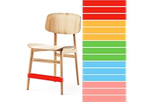 PLULON 15 Pack Chair Bands for Kids with Fidgety Feet Colorful Chair Fidget Bands Desks Stretch Foot Band ADHD Sensory Flexib