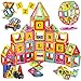 SVOC Magnetic Blocks, 122 PCS Magnetic Tiles for Boys and Girls, Magnetic Building Blocks Set Educational Toys for Kids