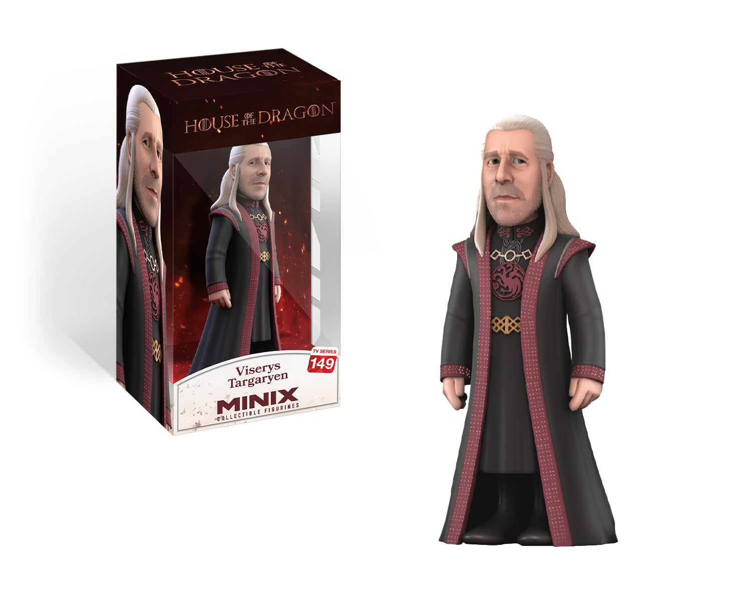 MINIX - TV Series #149 - House of The Dragon - Viserys Targaryen - Collectible Figure 12 cm