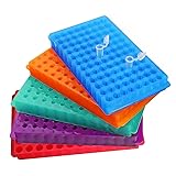 5PCS Tube Rack,Test Tube Rack with Double Panel 96