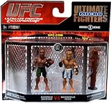 UFC Ultimate Fighting Jakks Pacific Series 2 Micro Figure 2Pack Quinton Rampage Jackson vs. Wanderlei Silva