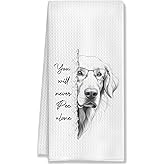 HUGANE Funny Golden Retriever Hand Towels, Golden Retrieve Gifts for Women, Gifts for Golden Retrieve Lovers, Golden Retrieve Decor Hand Towels for Bathroom, Funny Dog Bathroom Decor, 16x24 Inches