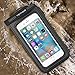 Universal Waterproof Case, TETHYS IPX8 Certified Waterproof Dry Bag for Cellphone iPhone 6 6S Plus, SE 5 5S 5C 7 Pro, Galaxy S7 S6 Edge,Note 7 6 5,4,HTC LG Sony Nokia up to 6.0” diagonal - Black