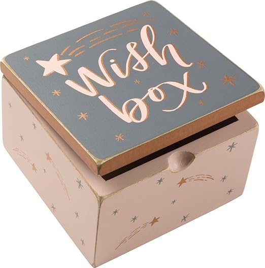 Amazon Com Primitives By Kathy Home Decorative Hinged Wish Box