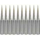 SolderFun 10X 900M-T Soldering iron tips For HAKKO 936,937,907 Atten, Quick, Aoyue, Yihua,Vastar,Sywon,Tabiger,SOAIY and X-Tr