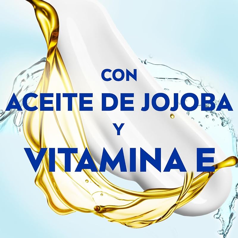 Soft (1 x 375 ml), crema multiusos con aceite de jojoba y vitamina E, crema hidratante intensiva para el cuidado de la piel de cara, cuerpo y manos, sin parabenos