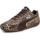 PUMA Womens Speedcat Wild Sneakers Shoes Casual - Brown