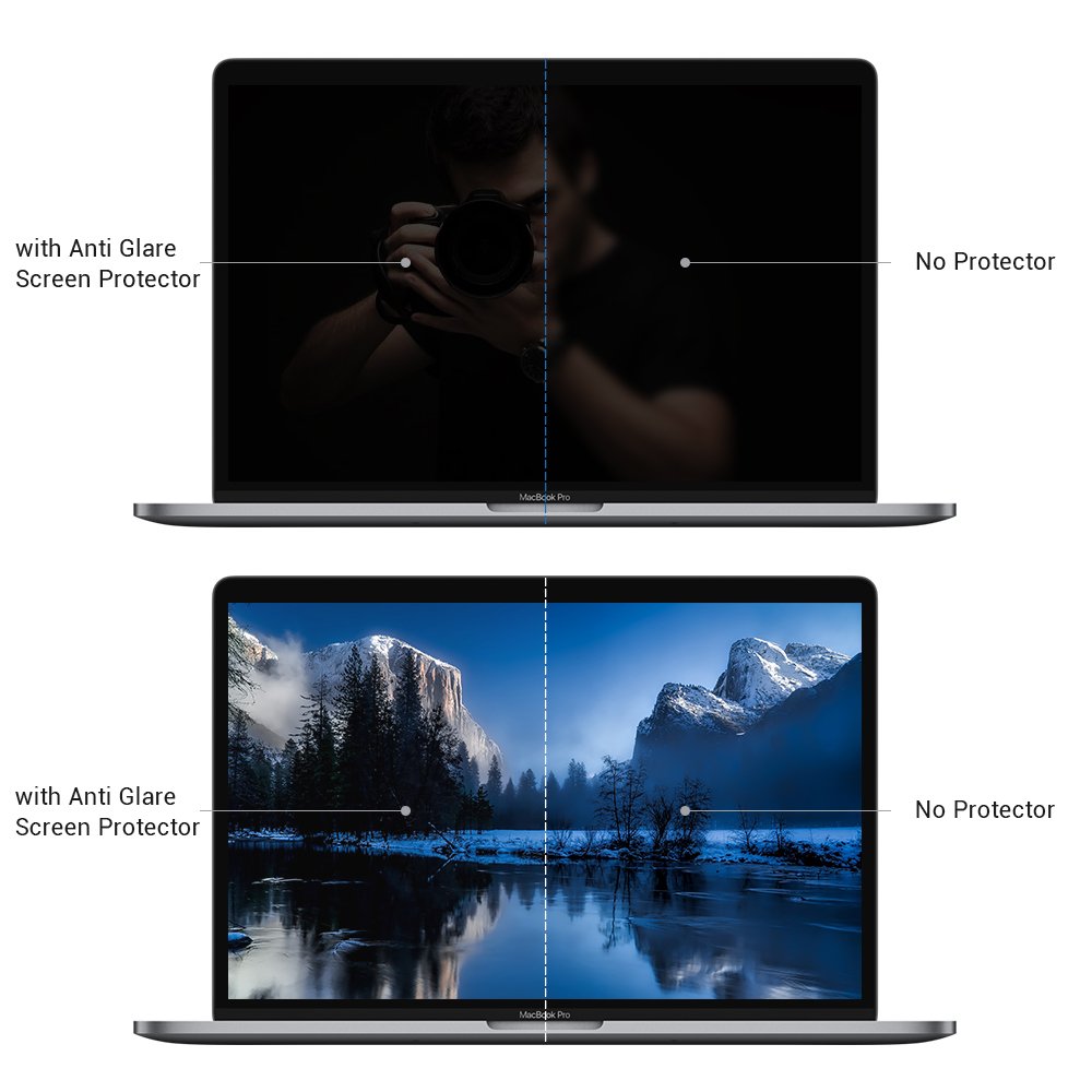 Tembin High Definition Scratch Proof Laptop Screen Portector for MacBook Pro 13.3\
