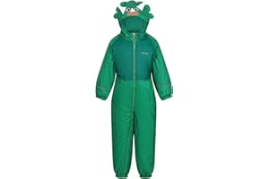 Regatta Childrens/Kids Mudplay III Dinosaur Waterproof Puddle Suit