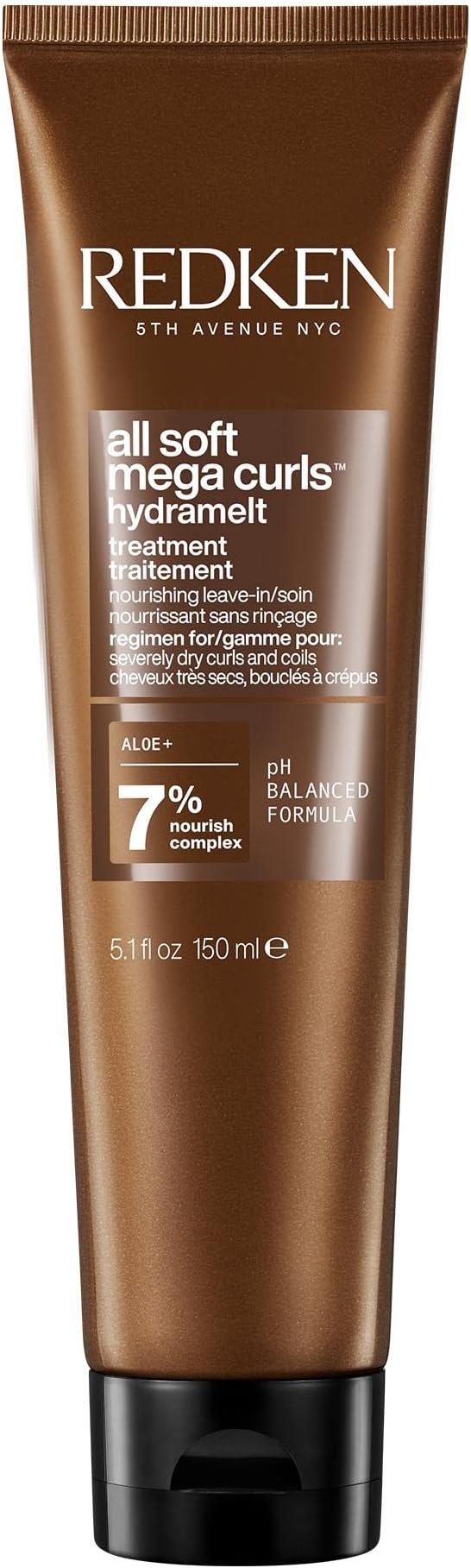 Redken All Soft Mega Curls HydraMelt Leave-In Conditioner Treatment Dry Curly