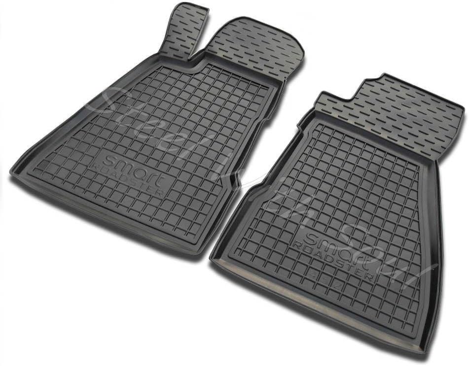 Fully Tailored Rubber / Car Floor Mats Carpet for SMART ROADSTER W452 2003—2006