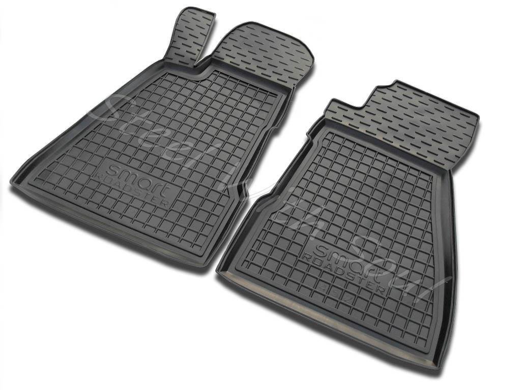 Fully Tailored Rubber / Car Floor Mats Carpet for SMART ROADSTER W452 2003—2006