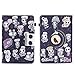 iPad Mini Case by KIQ (TM) Gus Fink Boogily Heads Skull Gnome Portfolio 360 Leather Case Skin Cover for Apple iPad Mini 1 2 3