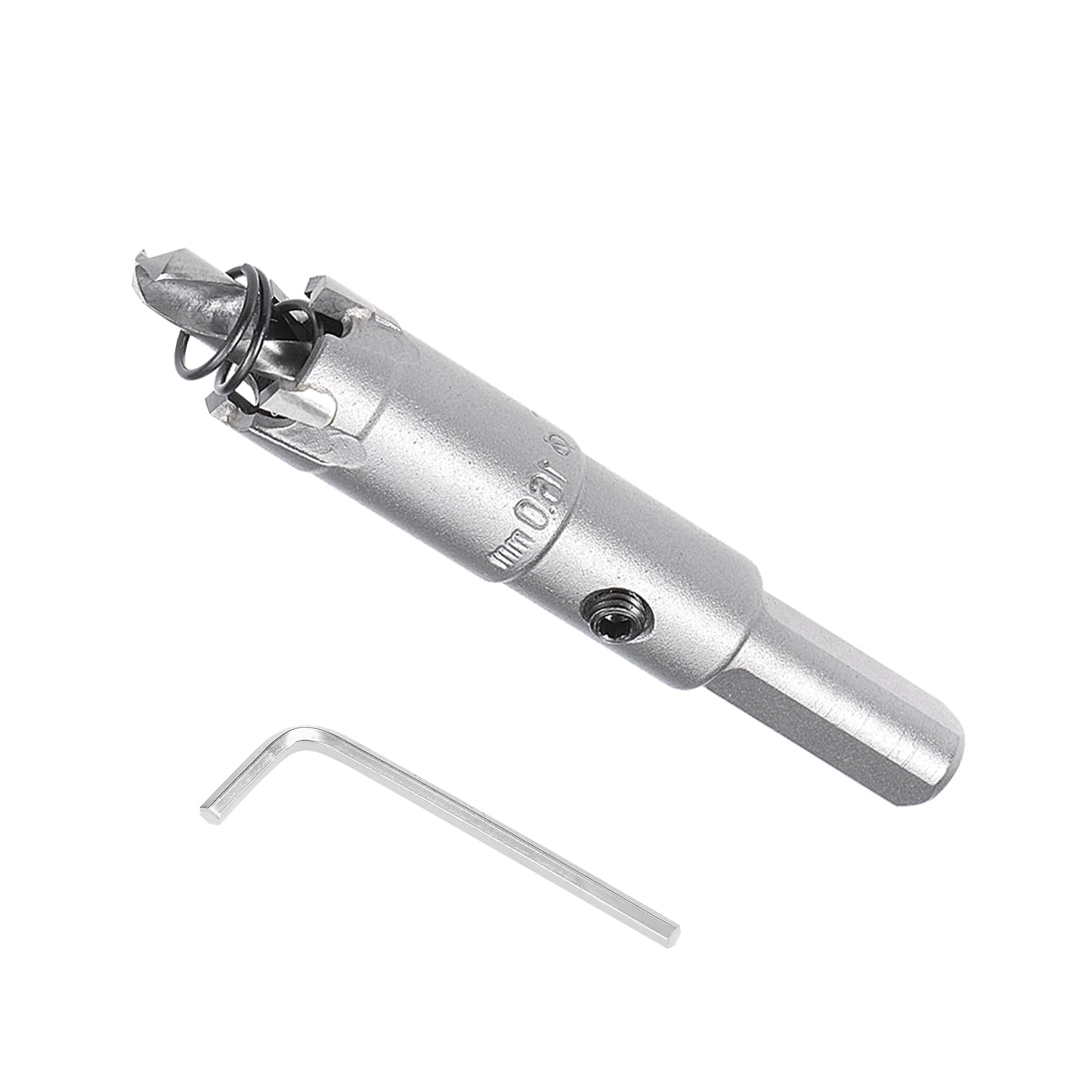 CoCud Carbide Hole Saw, 0.6 Inch/16mm Diameter, Metal Steel Hole Cutters Drill Bits - (Applications: for Metal Wood), 1-Pieces