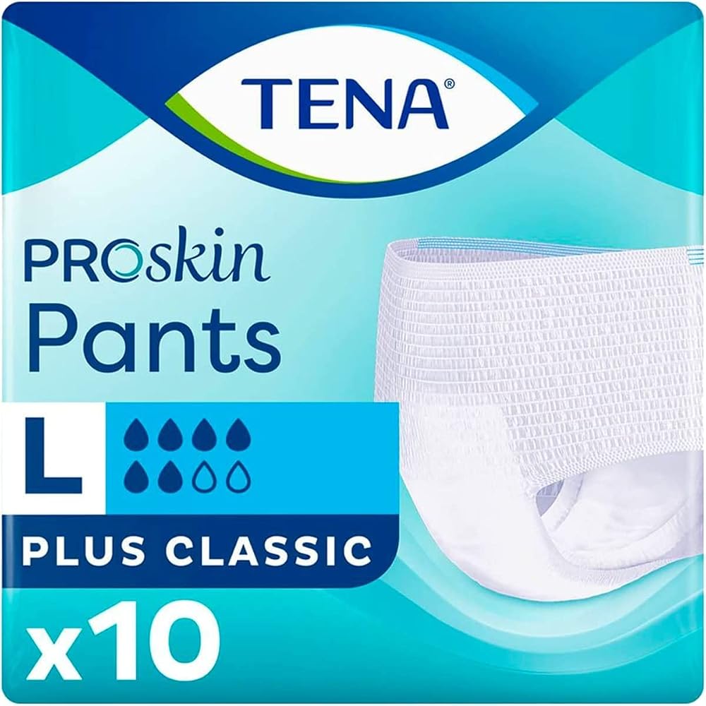 TENA Pants Plus Classic Large Incontinence Pants Pack 10